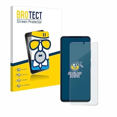 Abbildung von BROTECT Entspiegelungs Schutzglas für Xiaomi Redmi Note 11 Schutz Folie Panzerfolie Glas Matt [Extrem Kratzfest 9H, Anti Reflex, Fingerprint]
