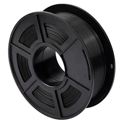 Abbildung von yourDroid PLA Filament Schwarz 1.75mm 5kg XXL Spule 3D Drucker
