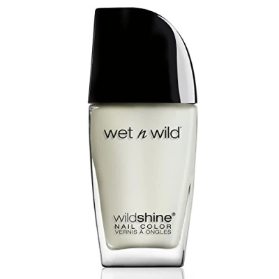 Abbildung von Wet n Wild, Wild Shine Nail Color, Nagellack ohne Formaldehyd, Toluol und Phthalate, langanhaltende Formel die schnell trocknet, Matte Top Coat