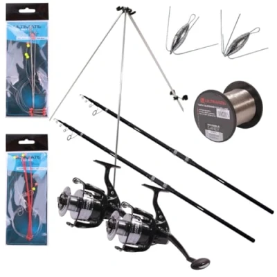 Abbildung von Ultimate BeachForce Tele Set 3.90m (100 200g) Meeresangelset