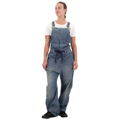 Abbildung von G STAR RAW Damen 3D Bib Overall, Blau (antic faded aegean blue D21407 C611 D096), XS