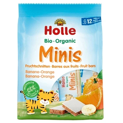 Abbildung von Holle Bio Minis Banane Orange Fruchtschnitte 100 g 7er Pack