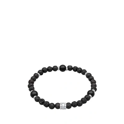 Abbildung von Kuzzoi ONYX Vintage Oxidiert Armband, Herren, Größe: 19, Schwarz