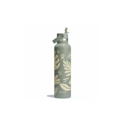 Abbildung von Hydro Flask Standard Mouth Flex Straw Cap Botanical Bliss Thermoflasche, 620 ml