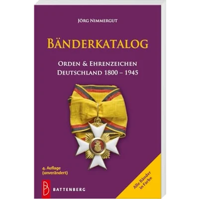 Abbildung von Bänderkatalog: Orden und Ehrenzeichen Deutschland 1800 1945