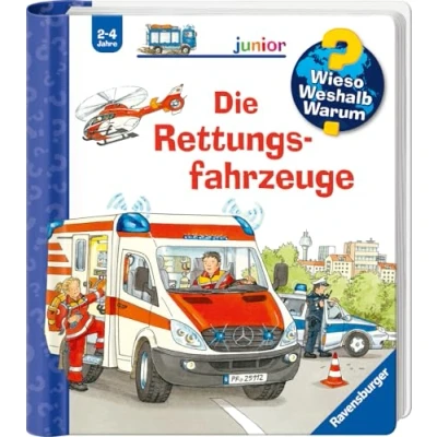 Abbildung von Wieso? Weshalb? Warum? junior, Band 23: Die Rettungsfahrzeuge (Wieso? 23)