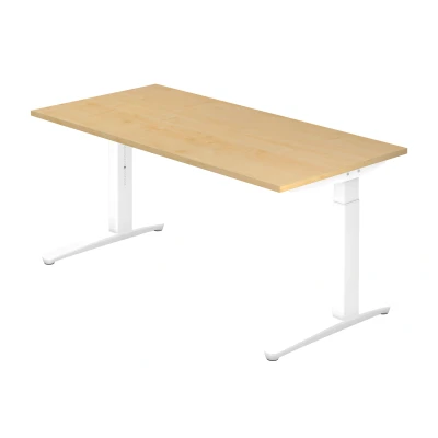 Abbildung von Hammerbacher Schreibtisch XB16 Ahorn/Weiß