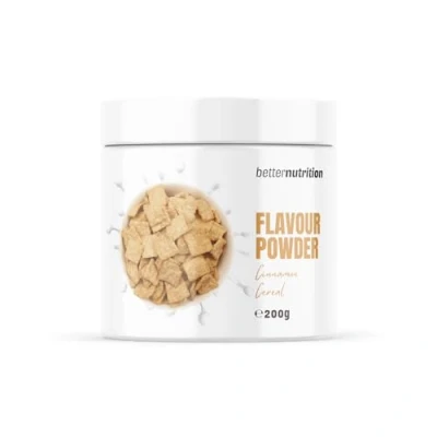 Abbildung von Geschmackspulver Cinnamon Cereal vegan kalorienreduziertes Aroma Flavour Pulver Premium Flavor Powder Zero 200g better nutrition