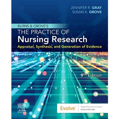 Abbildung von Burns and Grove&#039;s The Practice of Nursing Research: Appraisal, Synthesis, Generation Evidence