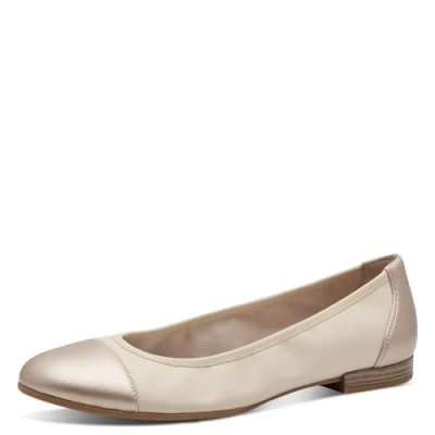 Abbildung von Tamaris Klassischer Ballerina, Damen, Größe: 38, Ivory comb Schuhe