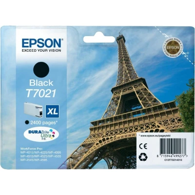 Abbildung von Epson Original T7021XL Druckerpatrone schwarz (C13T70214010)