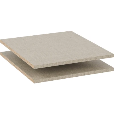 Abbildung von Rauch Einlegeboden &quot;Zubehör für Schwebetürenschränke ORANGE&quot;, 2er Set Breite 43 cm, Tiefe 48 cm
