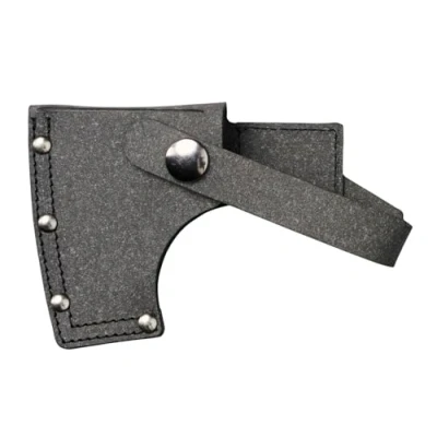 Abbildung von Fiskars Axtscheide, Lederscheide für Äxte (N7, X5, X7, A5 und A6), Recyceltes Leder, Grau, XS, 1057531