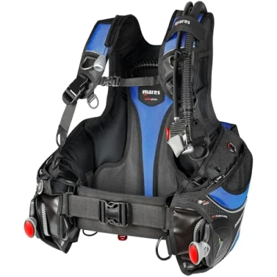 Abbildung von Mares Prestige SLS BL, Tarierjacket für Erwachsene, Unisex, Blau, L