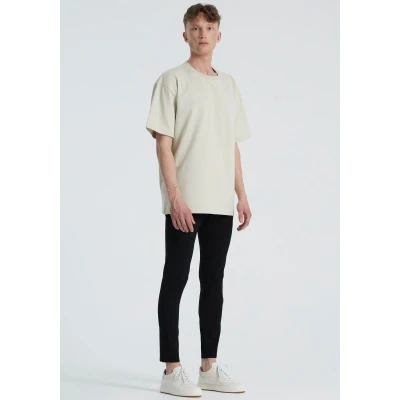 Abbildung von Denim Project Ponte ROMA Plain Stoffhose, Herren, Größe: 32x34, Black