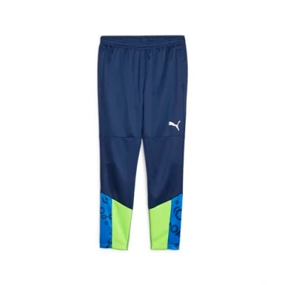 Abbildung von Puma Individualcup Training Pants Jogginghose, Herren, Größe: Medium, Persian blue/pro green