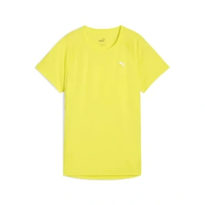 Abbildung von Puma RUN Velocity TEE Sport Tshirt, Damen, Größe: Small, Lemon sherbert