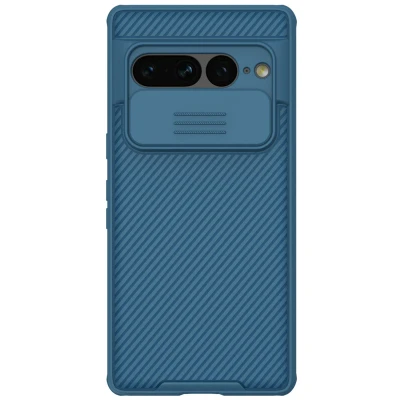 Abbildung von Google Pixel 7 Pro Hülle Kunststoff Nillkin Hard Case/Backcover Handyhülle Blau