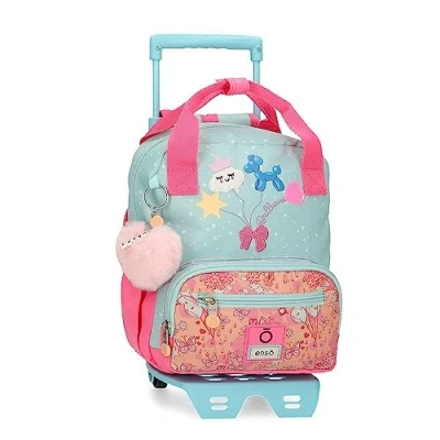 Abbildung von Enso Balloons Rucksack mit Trolley, Mehrfarbig, 23 x 28 10 cm, Polyester, 6,44 l, bunt, Talla única, Trolley