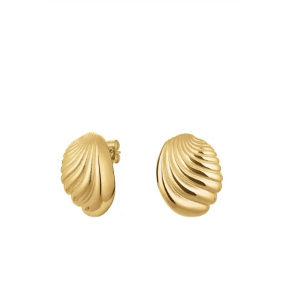 Abbildung von Rosefield Modern Vintage Folded Studs Ohrringe goldcoloured, Damen, Größe: One Size, Gold coloured