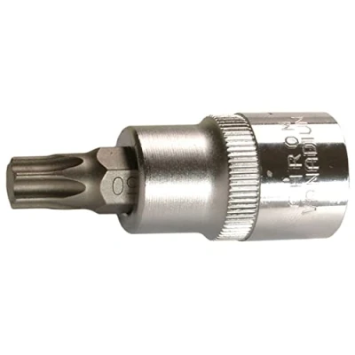 Abbildung von SW Stahl 05251L Schraubendrehereinsatz, 1/2 I T Profil T27 x 53mm Schraubendreher Einsatz für Torx Sechskant