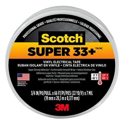 Abbildung von 3M 7000042541, 1 Stück(e), Schwarz, PVC, UL, CSA, VDE, 20 m, 19 mm