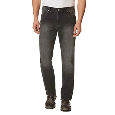 Abbildung von HERO by John Medoox 5 Pocket Jeans &quot;Denver Regular Straight Stretch&quot;, Fit Casual Clean Wash Denim für Herren