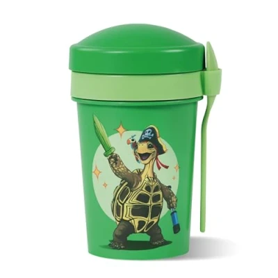 Abbildung von AWAVE® Müslischüssel Die Schule der Magischen Tiere Müslibecher To Go 540 ml rPET, (1 tlg)