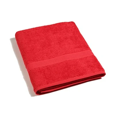 Abbildung von Caleffi Menorca Badetuch, Baumwolle, Rot, Standard, 26734