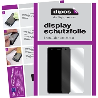 Abbildung von dipos I 6X Schutzfolie klar kompatibel mit Apple Watch Series 2 38mm Folie Displayschutzfolie
