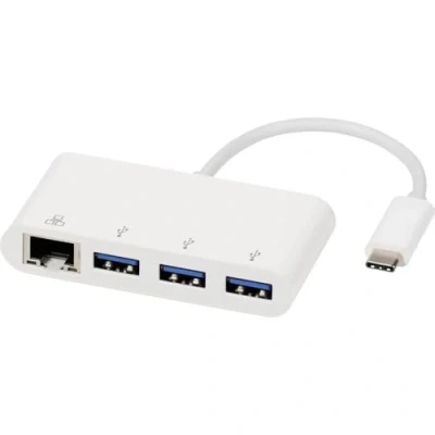 Abbildung von Vivanco 39637 USB C Multiport Hub (USB 3.1) weiß