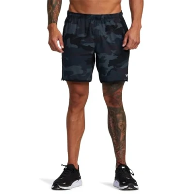 Abbildung von RVCA VA Stretch 17 Performance Shorts, Herren, Größe: Medium, Green