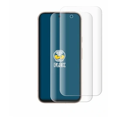 Abbildung von BROTECT 2 Stück Full Cover Schutzfolie für Google Pixel 8a Screen Displayschutz Folie [3D Curved, Anti Fingerprint, Kristall Klar]