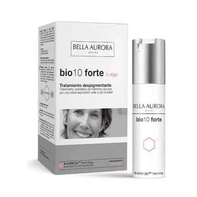 Abbildung von Bella Aurora Depigmentierende Anti Pigmentflecken Aufhellungs Creme 30 ml Pigmentflecken, Altersflecken, Intensive Pflege, Hautverbesserung bio10 forte L tigo