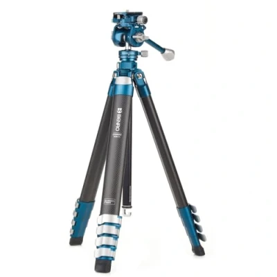 Abbildung von Benro CyanBird Aluminium Stativ mit 5 Abschnitten FS20PRO (TCBA15FS20PROC)