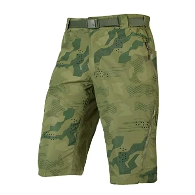 Abbildung von Endura Hummvee Baggy Shorts für Herren, Ton Oliv, 3XL
