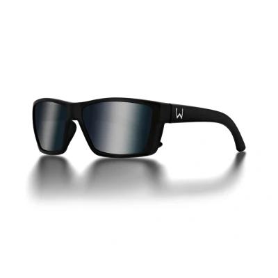 Abbildung von Westin W6 Street 100 Matte Black LB Smoke LM Silver Flash AR Blue Polarisierte Sonnenbrille