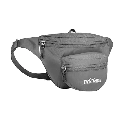 Abbildung von Tatonka Bauchtasche Funny Bag S Robuste Hüfttasche mit zwei Reißverschluss Fächern (titan grey)