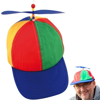 Abbildung von Boxer Gifts Propeller Mütze Cap für Erwachsene &amp; Kinder Unisex Lustiges Accessoire Festivals, Junggesellenabschiede Eine witzige Ventilator Kappe Hut jede Mallorca / Malle Party