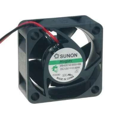 Abbildung von Sunon Lüfter 40x40x20mm MF40201V2 A99 DC 12V 6000 U/min 21dBA Vapolager 2 Litzen