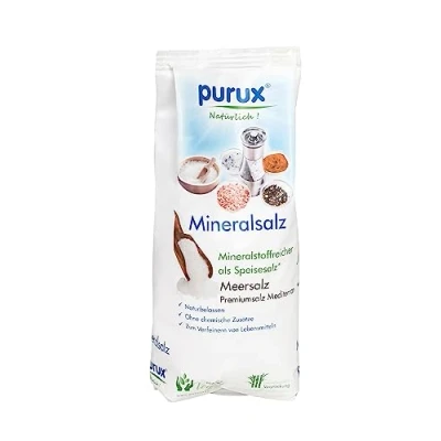 Abbildung von 1 kg Mediterranes 100% Meersalz Premiumsalz fein Mineralsalz Speisesalz ohne Rieselhilfe