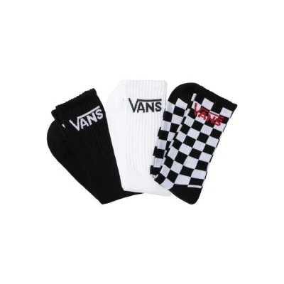 Abbildung von Vans Classic CREW 3PACK Socken, Herren, Größe: 42.5 47, Black white