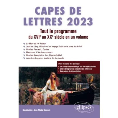 Abbildung von CAPES de Lettres 2023: Tout le programme en un volume (CAPES/AGREGATION)