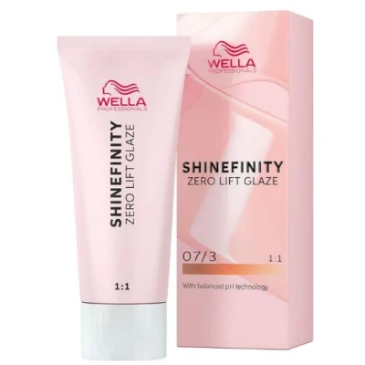 Abbildung von Wella Shinefinity Zero Lift Glaze 07/03 Burnt Honey Warm 60ml