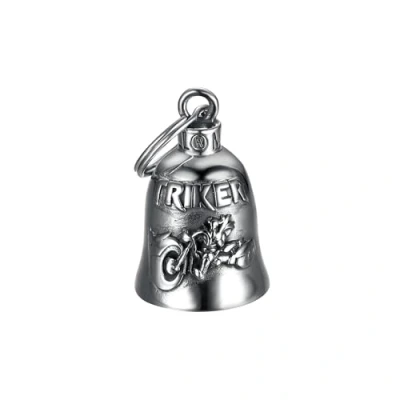 Abbildung von Mocy Bell Clochette Moto TRIKER Guardian Gremlin Acier inoxydable Argent