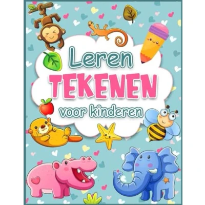 Abbildung von Leren Tekenen voor Kinderen: Krijg tekentechnieken onder de knie met leuke oefeningen en stap instructies.