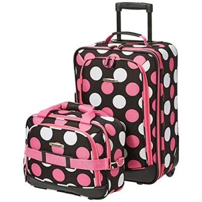 Abbildung von Rockland Ensemble De Bagages 2 PC Koffer Set, 30 Liter, Navy Blue
