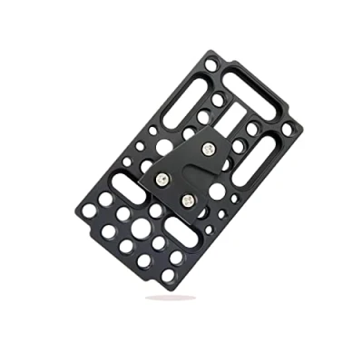 Abbildung von NICEYRIG Easy Kamera Käse Platte Kit mit V Lock Male Adapter für railblocks, und Kurze Ruten