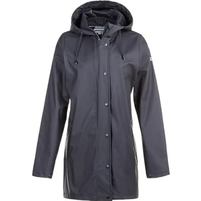 Abbildung von Weather Report Petra Regenjacke / wasserabweisende Jacke, Damen, Größe: 38, Black