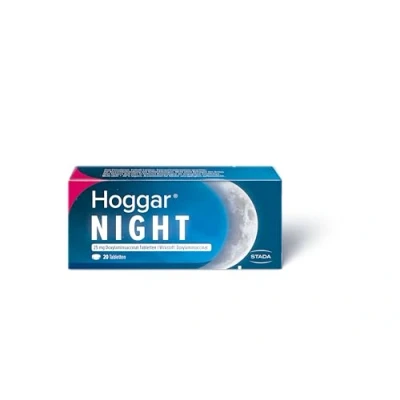 Abbildung von Hoggar Night 25 mg Doxylamin Schlaftabletten 20 St